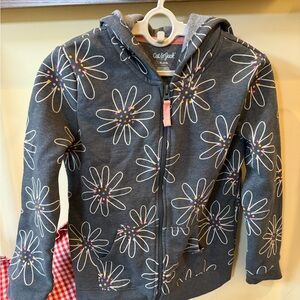 Cat & Jack Girls Full Zip Hoodie Jacket Size Medium